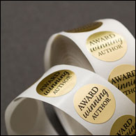 Autographed by the Author stickers