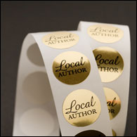Autographed by the Author stickers